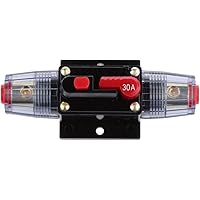 50A Auto Sicherungsschalter Mit Reset - 12V-24V Circuit Breaker Für Car Audio