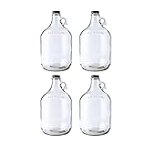 Fastrack 4-Pack 1 Gallon Glass Jug Set