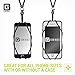 Gear Beast Universal Cell Phone Lanyard Compatible with iPhone, Galaxy & Most Smartphones Includes Phone Case Holder with Card Pocket, Silicone Neck Strap