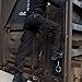 FREE SOLDIER Outdoor Men Teflon Scratch-Resistant Pants Four Seasons Hiking Climbing Tactical Trousers(Black 40W x 32L)