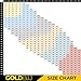 Gold BJJ Jiu Jitsu Gi - Ultra Lightweight Men's Aeroweave - Preshrunk Brazilian Jiu Jitsu Uniform for Men