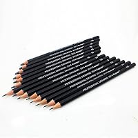 Tuliptown Art Sketch Graphite Drawing Kit 12B\10B\8B\7B\6B\5B\4B\3B\2B\1B\HB\2H\4H\6H Precision Graphite Sketching Charcoal Pencils for Adults & Kid Artists, - 14 Pieces