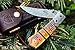 DKC Knives (121 5/18) DKC-136 Chief Damascus Steel Folding Pocket Knife 4.5