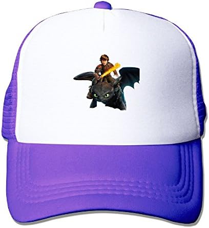 Avis N How To Train Your Dragon Mesh Hat Trucker Caps Purple