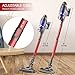 WOWGO Cordless Stick Vacuum Cleaner - 20Kpa Powerful Suction Handheld Vacuum with Adjustable Tube and HEPA Filter for Hard Floor, Carpet and Car