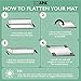 Ilyapa Office Chair Mat for Hard Floors 36
