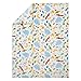Trend Lab Plush Baby Blanket, Multi Dr. Seuss Friends