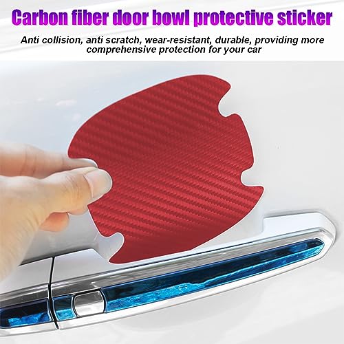 8Pcs Car Door Handle Bowl Sticker Protector Film Anti Scratch Cover Accessories - Foto 6