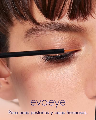 EVOBEAUTÉ evoeye Eyelash Formula 1ml High Performance Eyelash Serum for the Look of Longer, Dense Lashes in 6-8 Weeks - Moisturizing Serum with Revitalizing Peptides