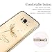 Galaxy S8 Case, Diamond Crystals from Swarovski, Hard PC Transparent Bling Sparkly Back Phone Case for Samsung Galaxy S8 5.8 Inch