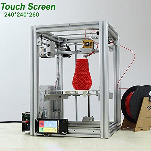 TOUCH SCREEN 240240260 3D Corexy Full Metal S5 Large Size DIY Fast 3D Printer