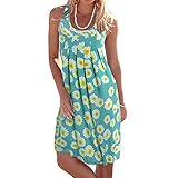 KANGMOON Women Summer Printing Sleeveless Evening