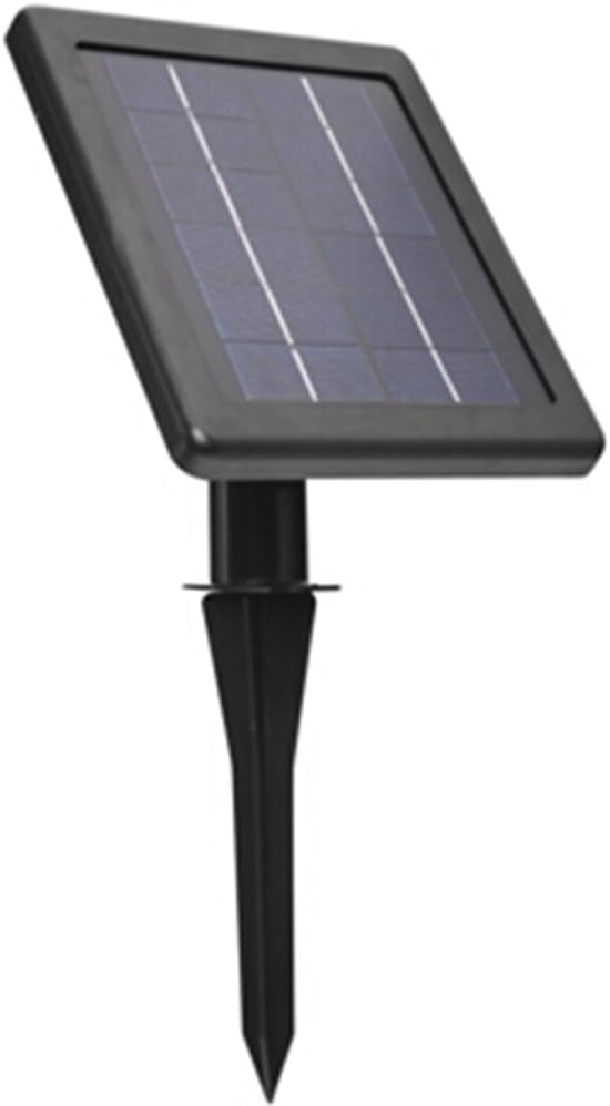 JINTA Lithium Battery 28 LED Outdoor Floodlight Automatically Working from Dusk to Dawn at Good Sunshine with Wall Mounted Brackets with Ground Mounted Stakes