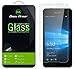 Microsoft Lumia 650 Screen Protector Glass, Dmax Armor [Tempered Glass] 0.3mm 9H Hardness, Anti-Scratch, Anti-Fingerprint, Bubble Free, Ultra-clear
