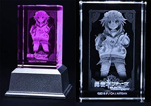 Amazon 勇者ネプテューヌ 世界よ宇宙よ刮目せよ アルティメットｒｐｇ宣言 エビテン特典 3dクリスタルセット アニメ 萌えグッズ 通販