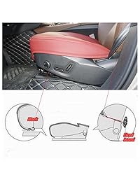 WYQ   Funda protectora para asiento de coche, impermeable, de lujo, piel sintética, 3D