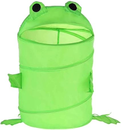 Aidebianli Panier A Linge Pliable Sale Sac Linge Bebe Interieur Rangement Impermeable Paniere Grenouille Verte 45x50cm Amazon Fr Cuisine Maison