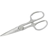All-Clad German Stainless Steel 8-inch Shears, Kitchen Tools | Durable Construction, Cryo-hardened blades, Expert Precision, Easy cleaning, Cuts and breaks down poultry and shellfish