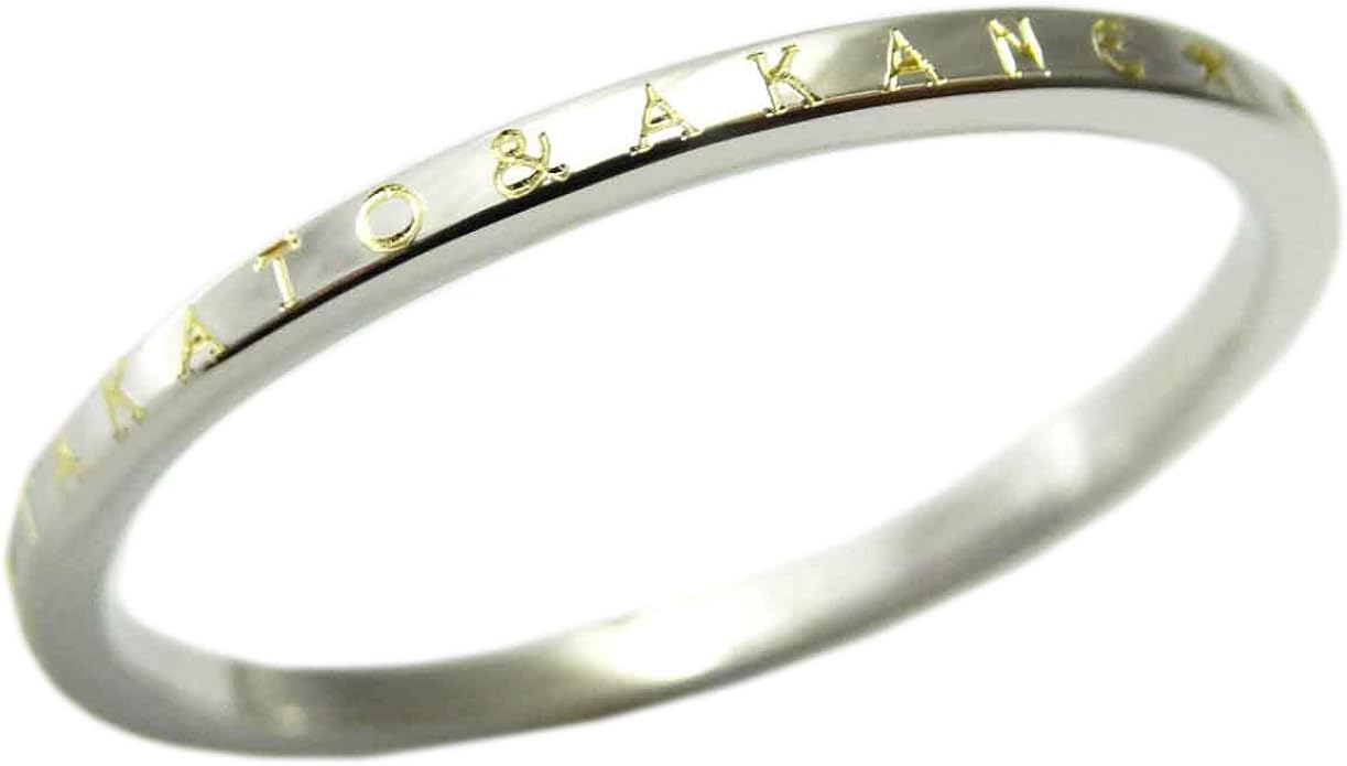 Amazon 18金 K18 リング レディース 1 5mm 指輪 18k シンプルホワイト イエロー メンズ 金文字 刻印 1 リング 通販