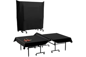 YRDKB Ping Pong Table Cover - Waterproof Table Tennis Cover Heavy Duty Indoor and Outdoor Tables Cover for Weather Protection