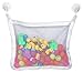 Baby Bath Toy Organizer - Bathtub Toys Storage with Extra Strong Suction Cups ( 4 Cups)