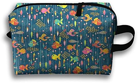 Fishing Lure Make-up Travel Bag Travel Cosmetic Pouch Bag Premium Accessories Womens Travel Bag