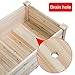 Cyanhope Wooden Raised Garden Bed Kit Cedar Elevated Garden Planter Box with Legs for Vegetables/Flower/Herb/Fruitsthumb 4