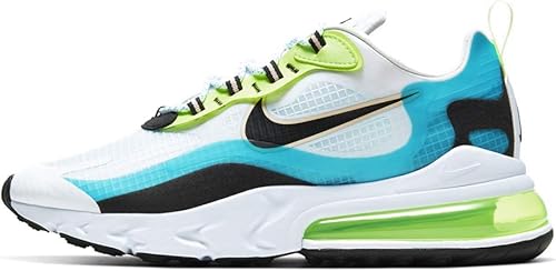 Amazon ナイキ Nike Air Max 270 React Se Ct1265 300 アクア ブラック グリーン エアマックス スニーカー 並行輸入品 Nike Korea スニーカー