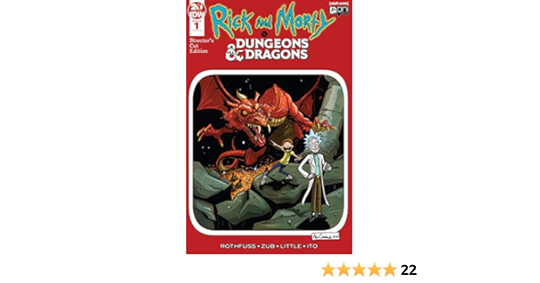Amazon Com Rick And Morty Vs Dungeons Dragons 1 Director S Cut Ebook Rothfuss Patrick Zub Jim Little Troy Kindle Store