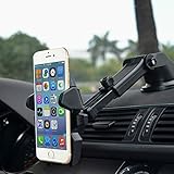 BluEye 360º Long Neck Car Mount Phone Holder for Car With Adjustable Telescopic Arm For iPhone 7 Plus/7/6S Plus/6Plus/6S/6/5,Galaxy S7 Edge/S7/S6/S6 Edge/Note 5/4/3,Google Pixel/Pixel XL/Nexus 6/6P/5X