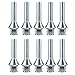 SCITOO 4PCS 10mm 5 Lug Wheel Spacer Kit 5x120 to 5x120 Compatible with for E36 E28 E34 E23 E32 E38 12x1.5 Chrome Bolts