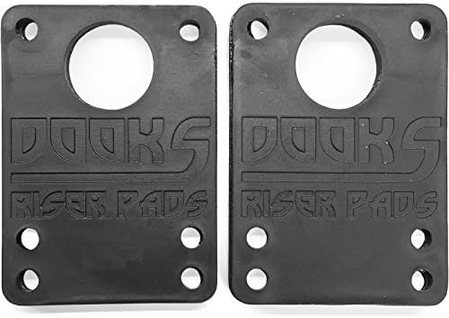 Dooks Short Stack Skateboard Riser Pads - 1/2"