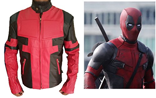 Ryan Reynolds Men's Deadpool Jacket Costume Red