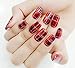 CICI&SISI Nail Art Stamping Plates Kit Plaid Set Plate Manicure Template 4 Pieces