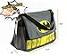 DC Comics Batman Grey Diaper Bag Includes Changing Pad and Bottle Pouch