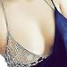Franterd Bikini Chain, Retro Fashion Bra Body Sequin Necklace Chain (Flower)