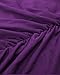 BIUBIU Women's Cold Shoulder Bodycon Bandage Club Party Midi Dress Purple XL