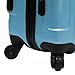 Traveler's Choice Freedom Lightweight Hardshell Rolling Luggage, Arctic Blue, 3-Piece Set