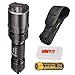 Nitecore TM03 2800 Lumens Cree XHP70 LED Flashlight w/Dedicated IMR Rechargeable Battery and LumenTac Battery Organizer