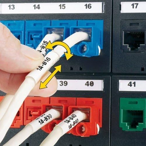 Panduit R100X150V1C Self-Laminating Cable/Wire Label Cassette for LS8E/LS8EQ HandHeld Thermal Transfer Printer, White by Graybar