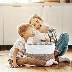 WISELIFE Storage Basket 3 Pack, Laundry