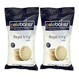 Celebakes By CK Products White Royal Icing Mix, 1lb/2 Pack