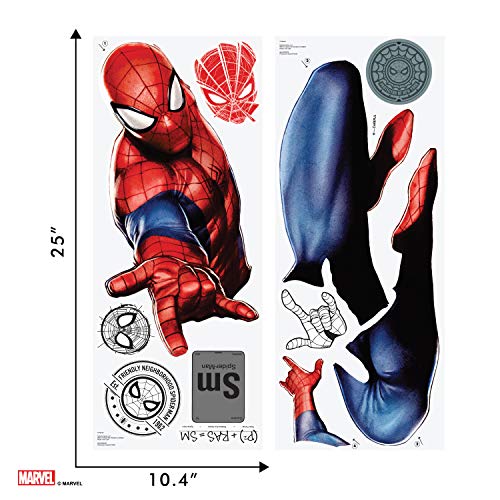 Wall Palz Marvel SpiderMan Wall Decal Marvel Wall Decals with 3D