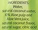 Sabila Aloe Drink, Coconut, 16.9 Ounce (Pack of 20)