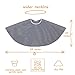 Sale! 360° Full Coverage Nursing Cover for Breastfeeding - Luxurious, Soft Breathable Cotton in Poncho Style (Navy Stripe)