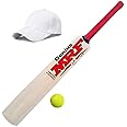 PMG Virat Kohli Wooden Cricket Bat for Boys 9-14 Years, Size-6 (1 Bat, 1 Ball, 1 Cap)