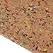 CHZIMADE A3 Double Side Cork Stripes Fabric DIY Sheet Canvas Back Great for Hair Bows Making Craft