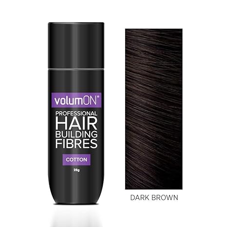 Volumon Professional Hair Gebäude Fibres- Haarausfall Concealer- Baumwoll- 28g- bis zu 30 Holen Sie Gebrauch- VOM 8 HAIR SHAD