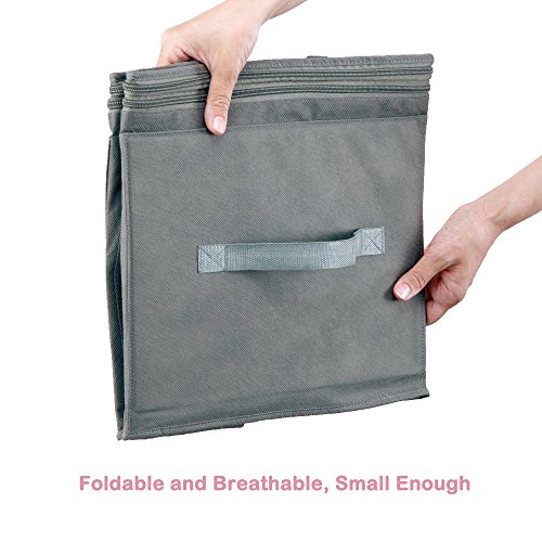 SUNKY Foldable Storage Bag, Breathable Bamboo Fabric Dustproof