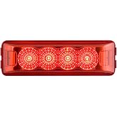 Optronics MCL63RBP Led Marker/Clearance Light, Red